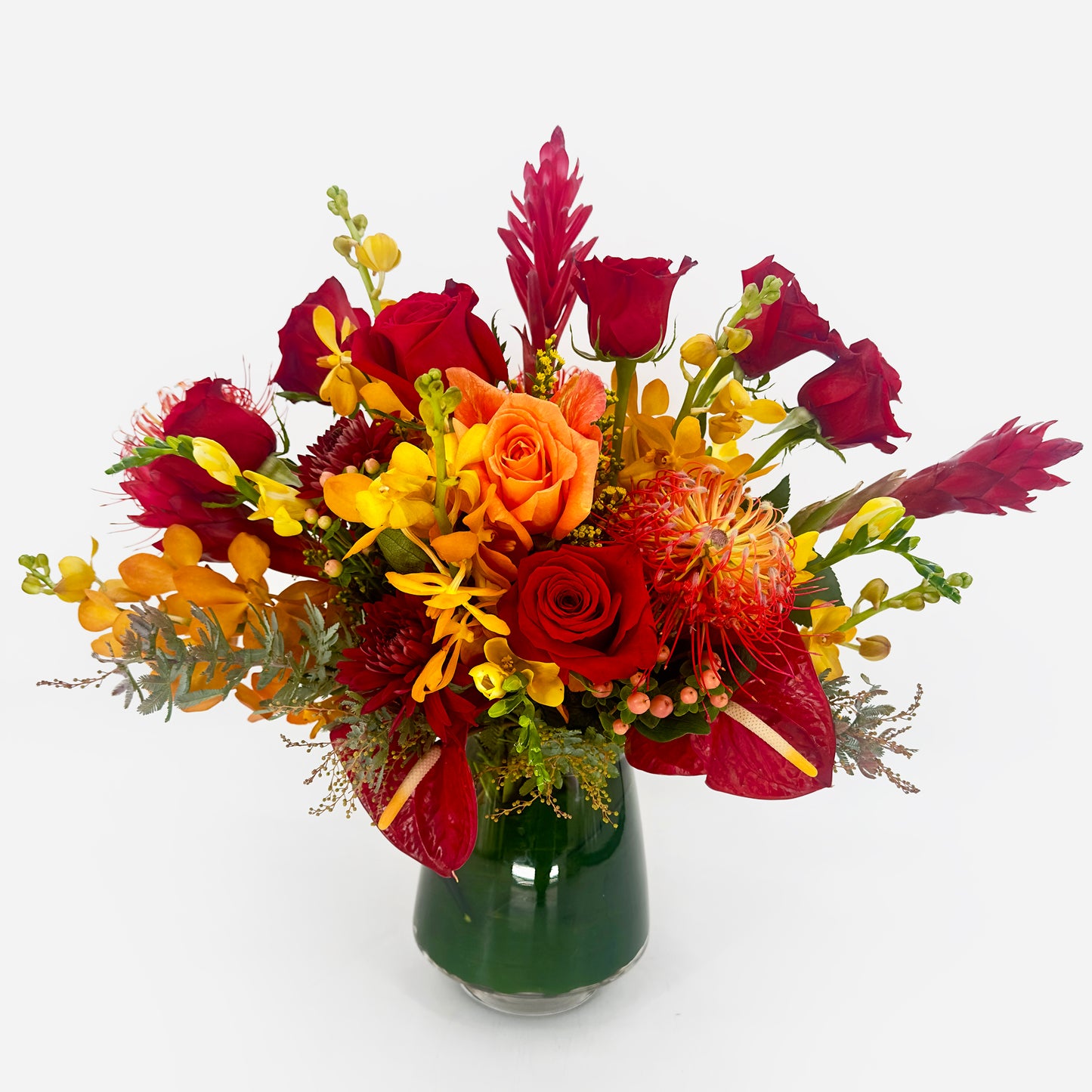 Premium flower arrangement from Artichokes & Pomegranates Floral Design. Order online for delivery or pickup in Santa Fe.