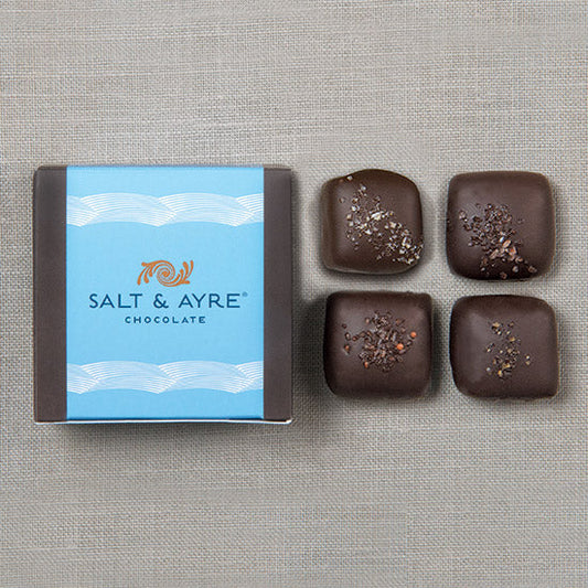 salt & are 4 piece salted chocolate assortment