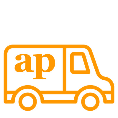 Local flower delivery vehicle icon