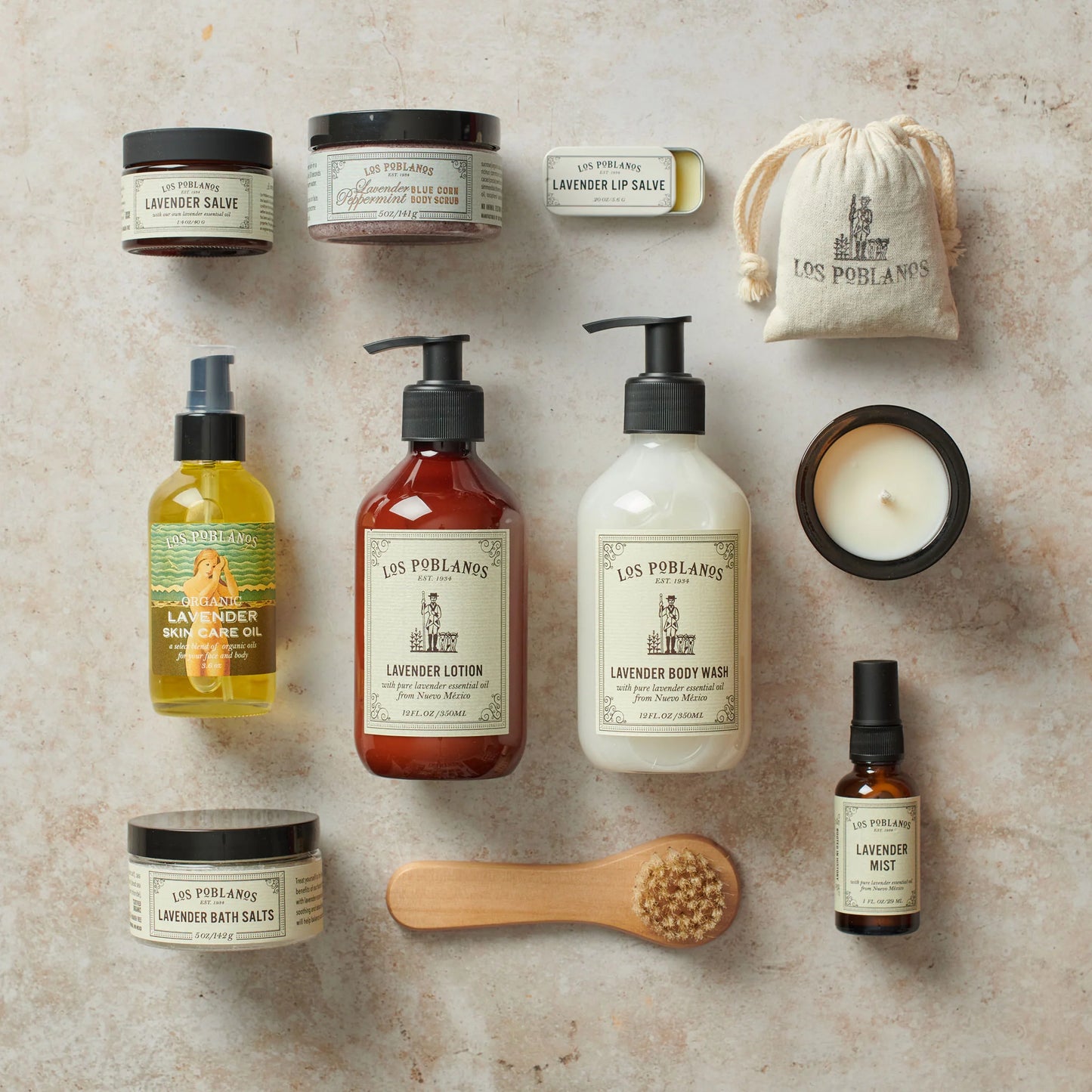 los poblanos relax & restore gift set
