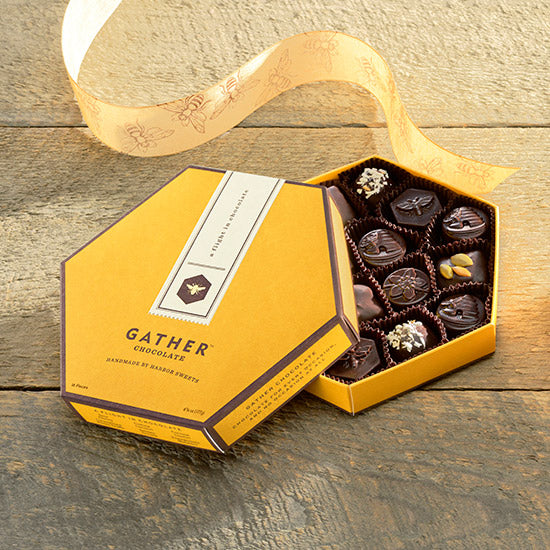 harbor sweets 24 piece gather chocolate gift box